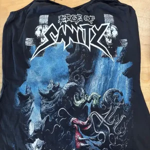 Edge Of Sanity The Spectral Sorrows Sleeveless DIY T-Shirt, Black, S Weekend Sale
